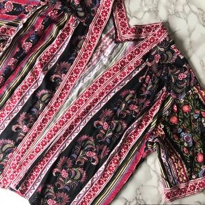 NWOT Xhilaration Multi-Color Floral Kimono